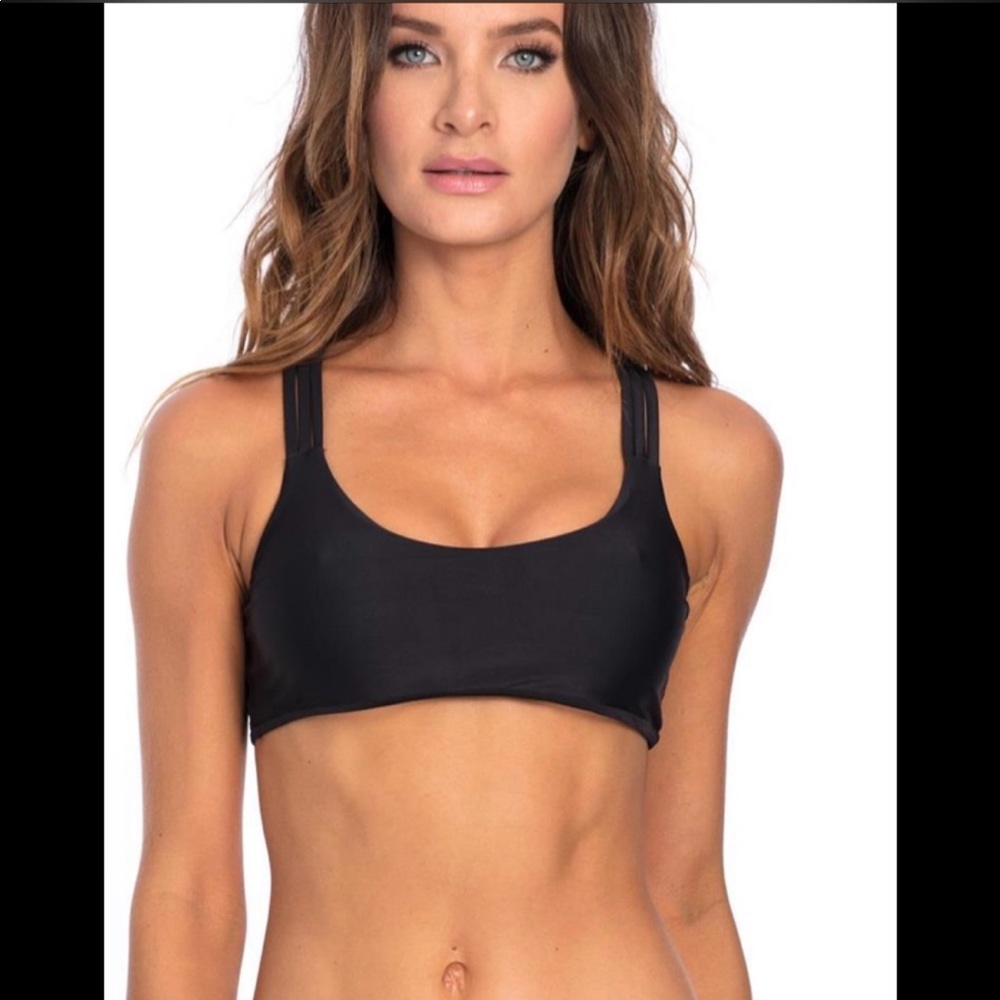Surfer Bikini Top With Fixed Straps